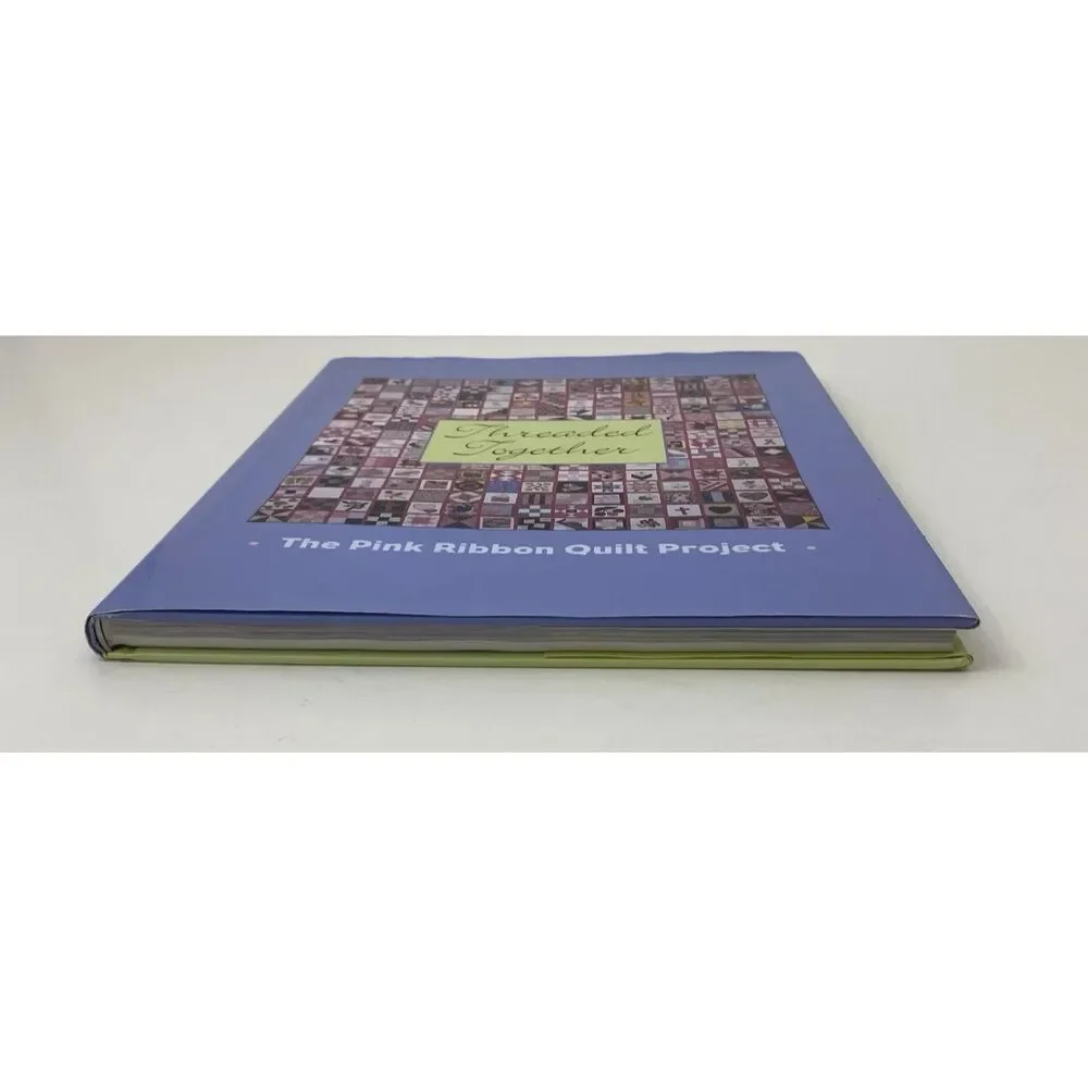 Threaded Together : The Pink Ribbon Quilt Project by B. J. Berti (Hardcover)